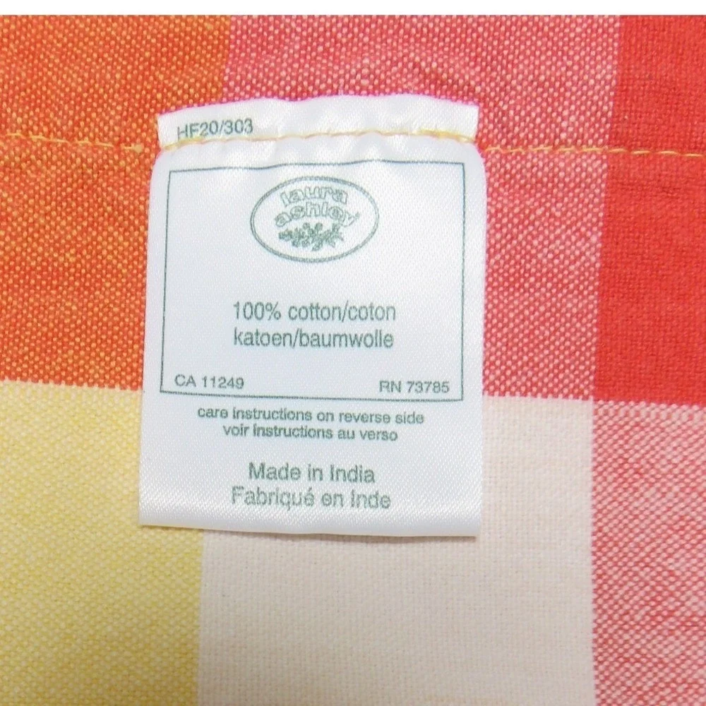 Laura Ashley square cotton